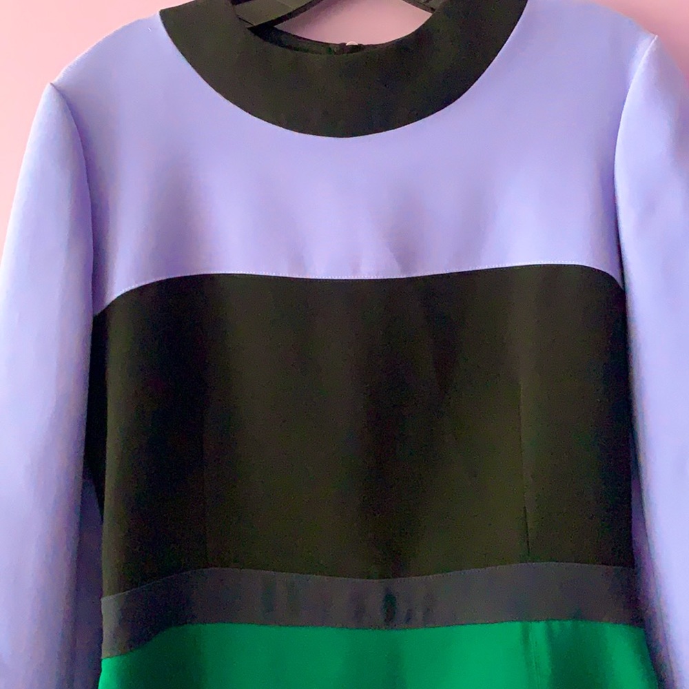 Marni Colorblock Cady Bell Dress - Picture 4 of 16